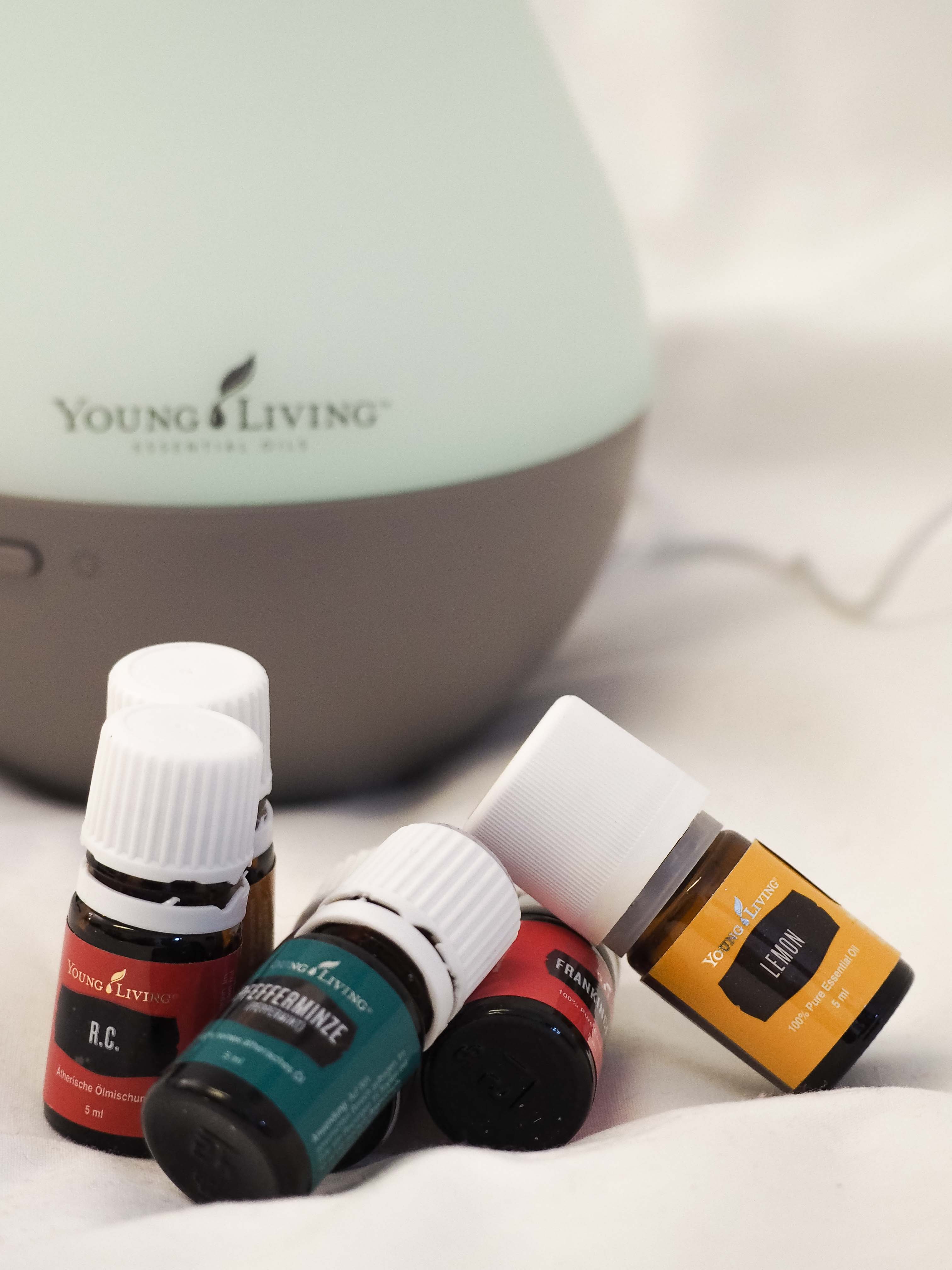 Öle von Young Living mit der Duftlampe